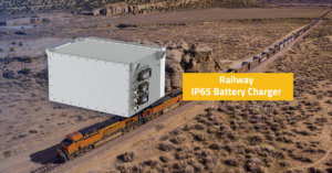 battery charger IP65 for rail in desert