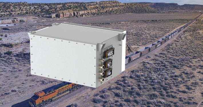 battery charger IP65 for rail in desert
