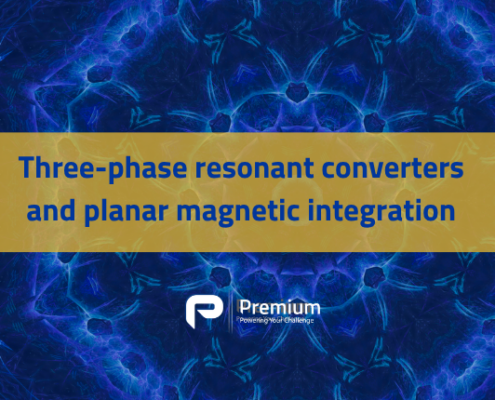 Convertidores resonantes trifásicos e integración magnética planar