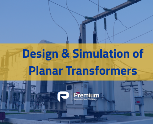 Design, calculation and simulation of planar transformers