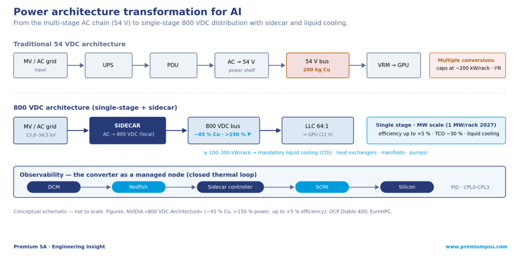 The 800 VDC revolution: the energy engine behind AI